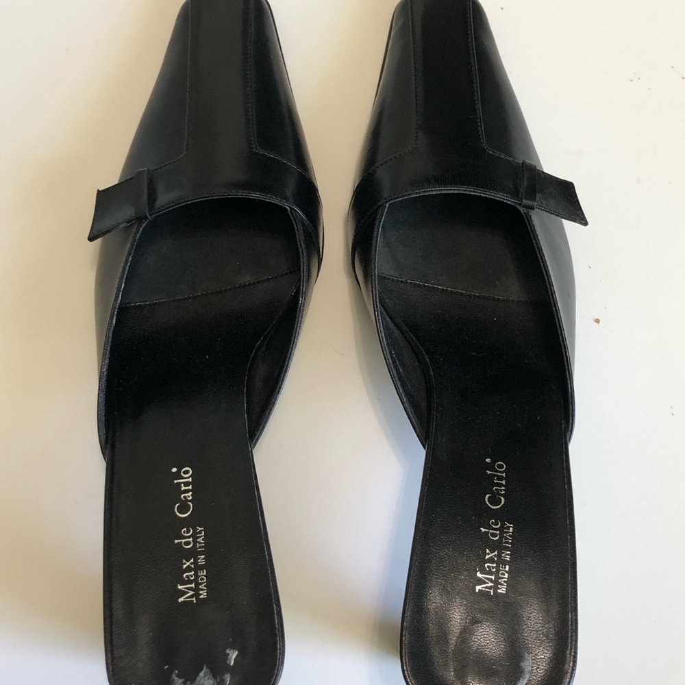 Max de Carlo Black Women's Shoes